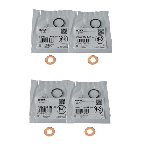 Ringe kupferdichtungen - 4x, +