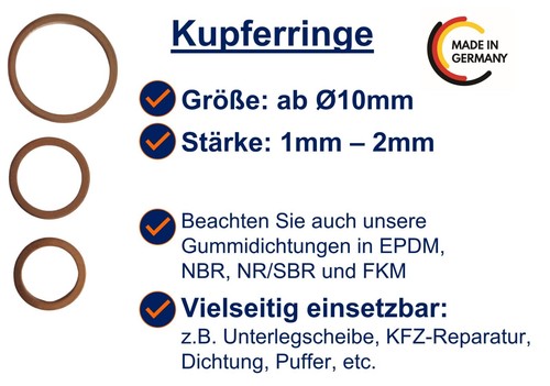 Set kupferdichtungen - set,
