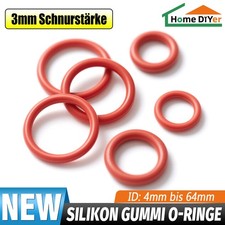 Silikon O Ring ID 4 - 64mm