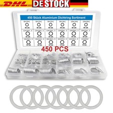 Aluminium Dichtring Set 450tlg