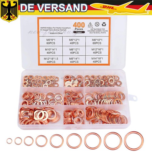 400 tlg kupferdichtringe - 400,