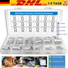 450 Stück  Alu Dichtring Satz